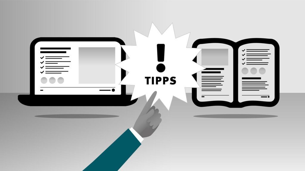 Screen- und Print-Tipps