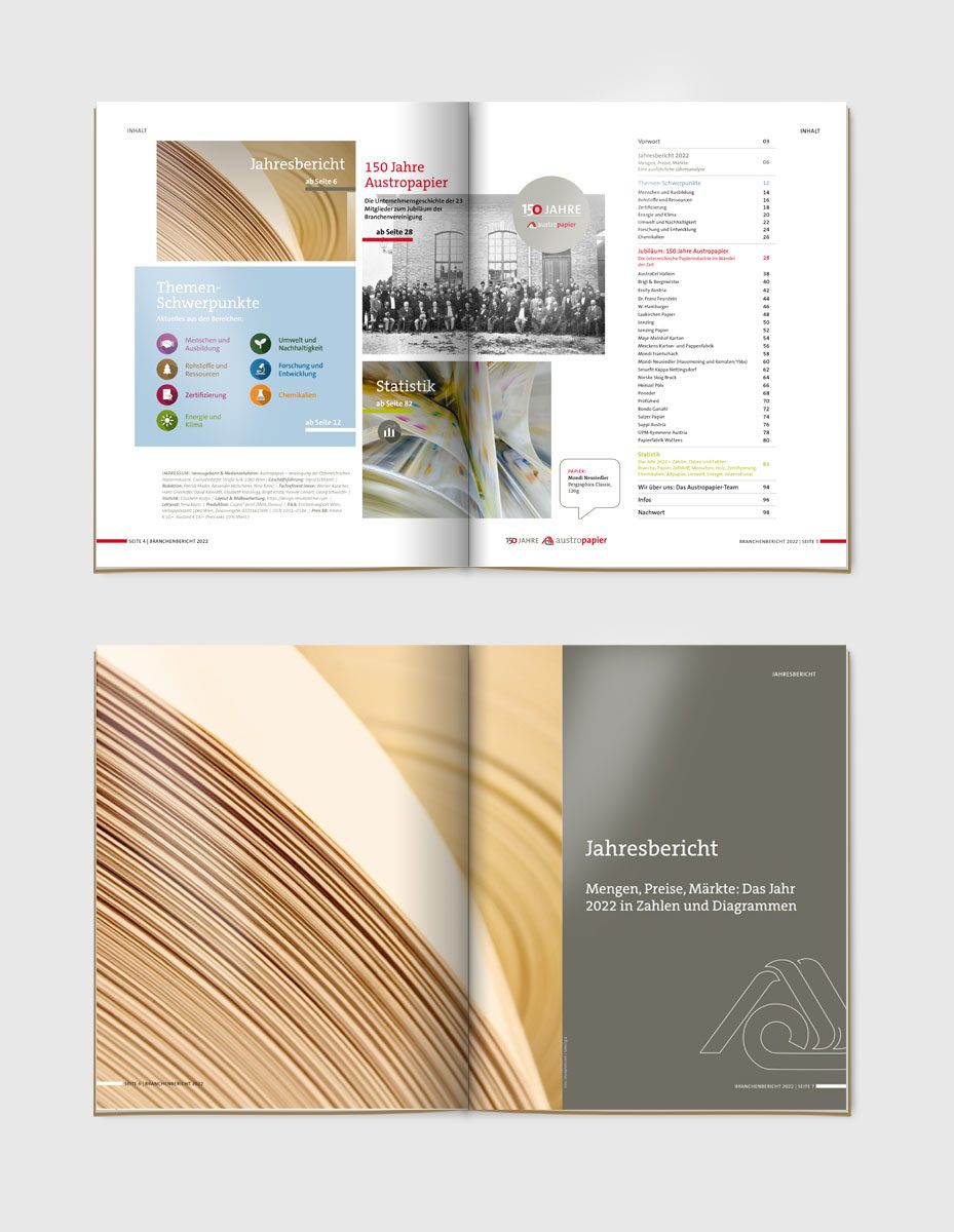 Branchenbericht der österreichischen Papierindustrie - Inhalt